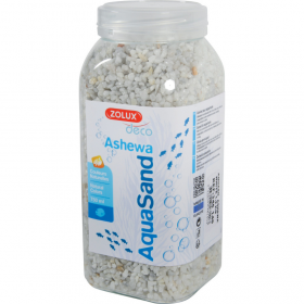Декоративен пясък за аквариум Zolux Aquasand Ashera White 750 мл – бял цвят